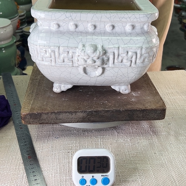 开***乐泳坤堂石湾花盆陶瓷