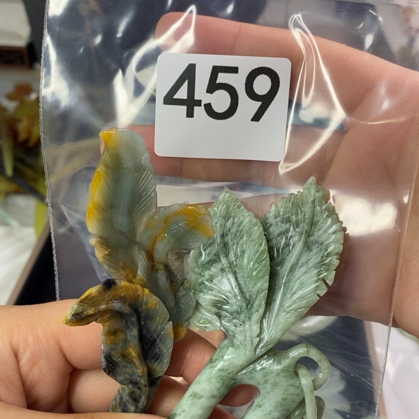 【闪购商品】岫玉发饰未镶嵌G****.发簪