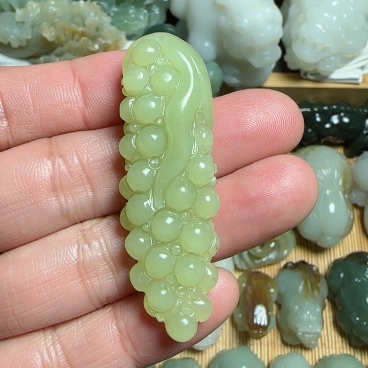 和田玉挂件未镶嵌