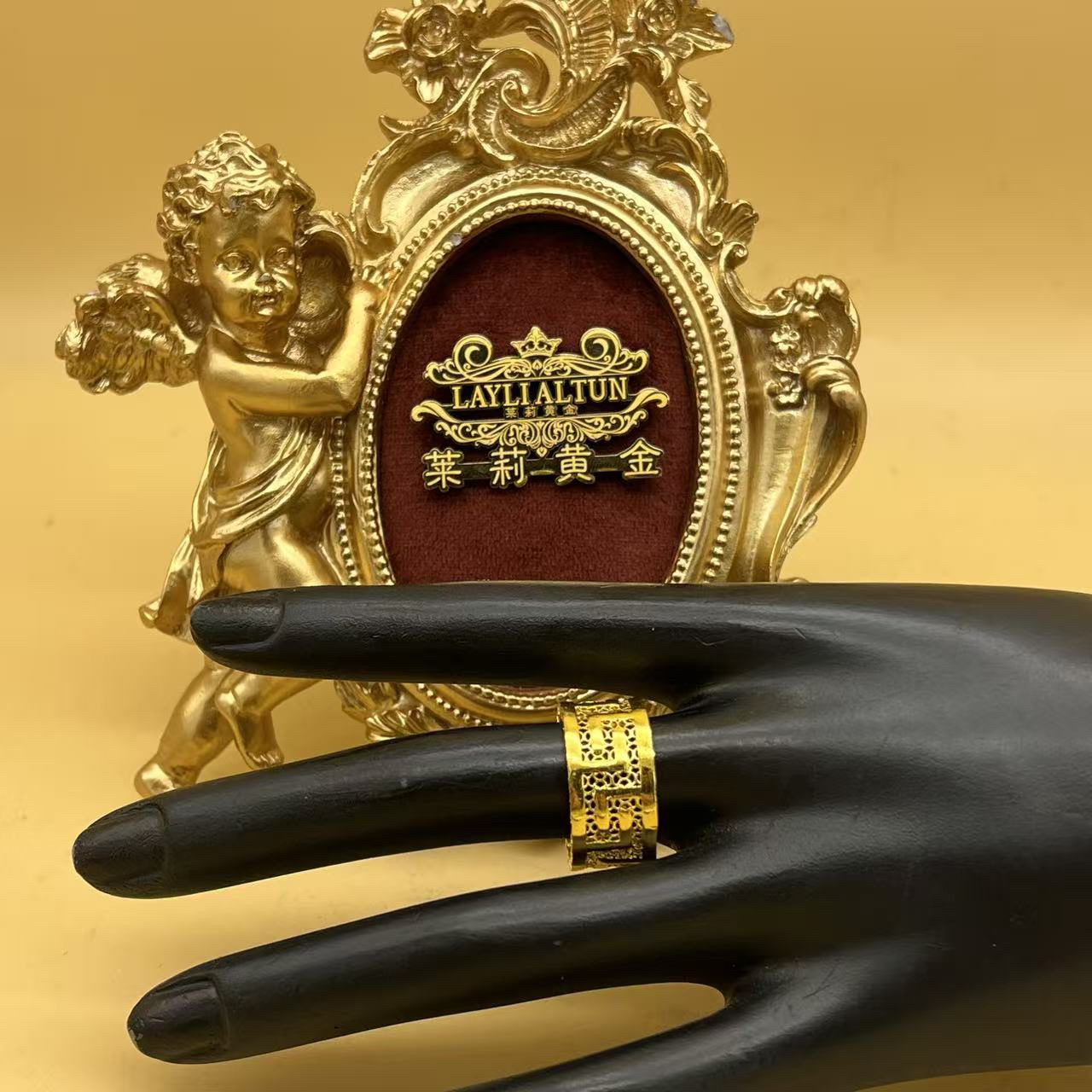 A播 6.02 足金999 戒指D