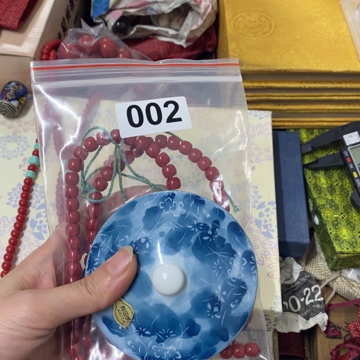 摆件A*D中古工艺品一件