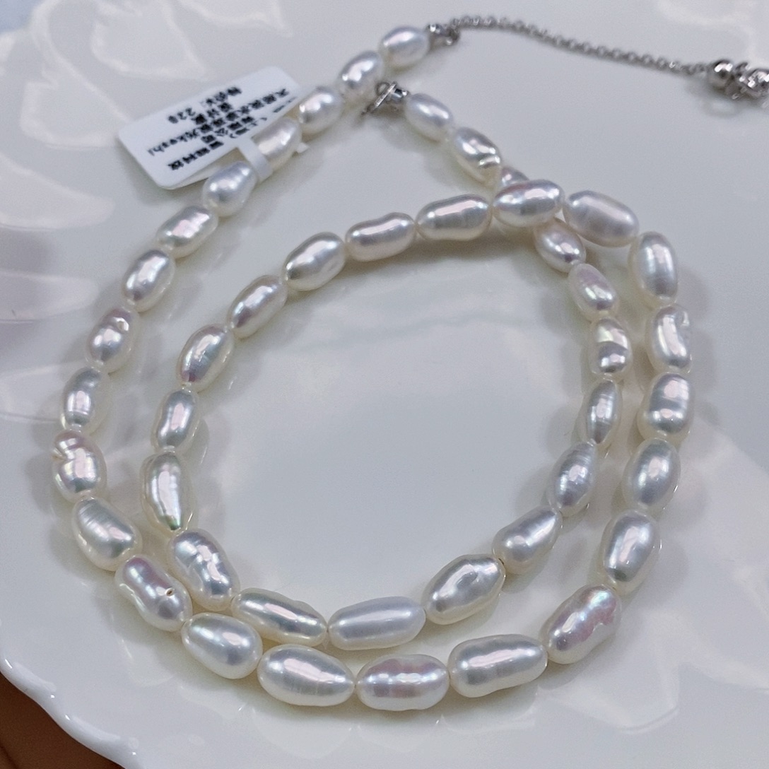 未镶嵌淡水珍珠稀有天然淡水无核极光炫彩5mm