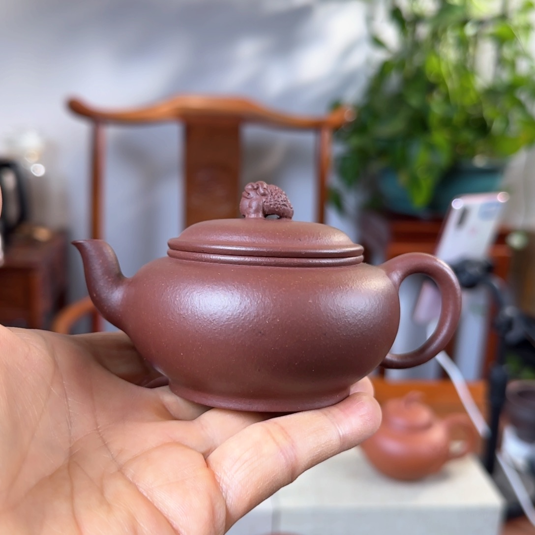 紫砂茶壶星*三脚金融