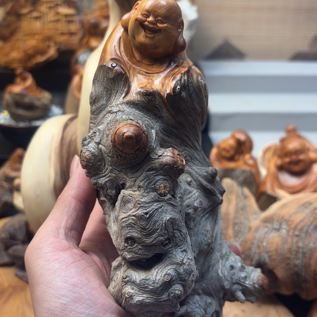 k***D柏木太行崖柏手工雕刻