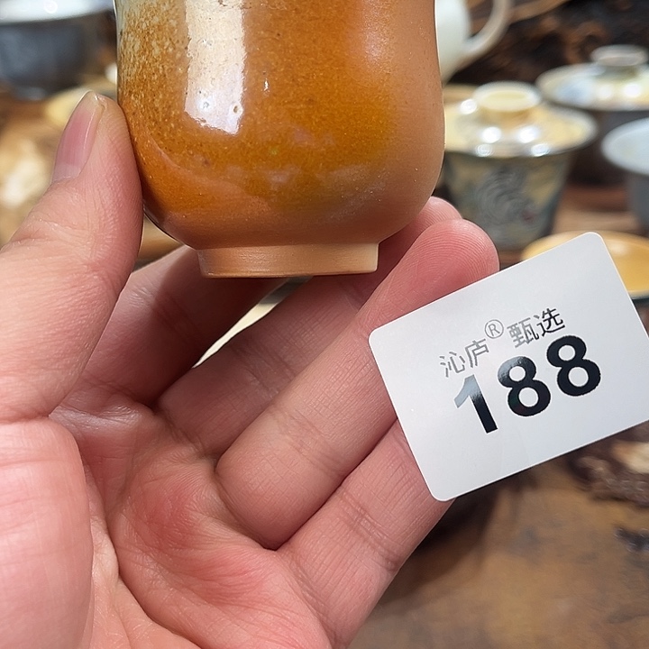 沁庐柴窑古法柴烧全手工茶具
