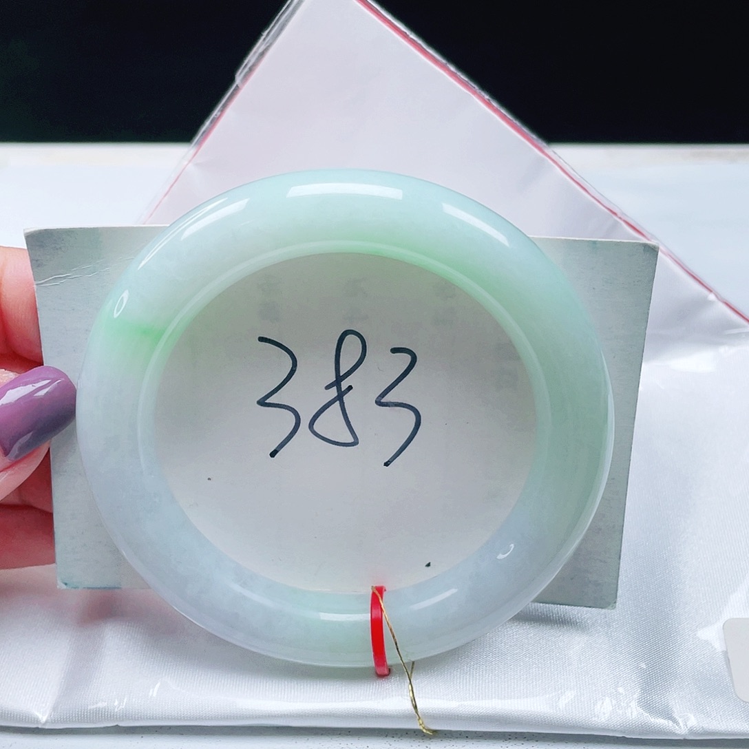 翡翠未镶嵌手镯（圆镯）缅甸翡翠56+