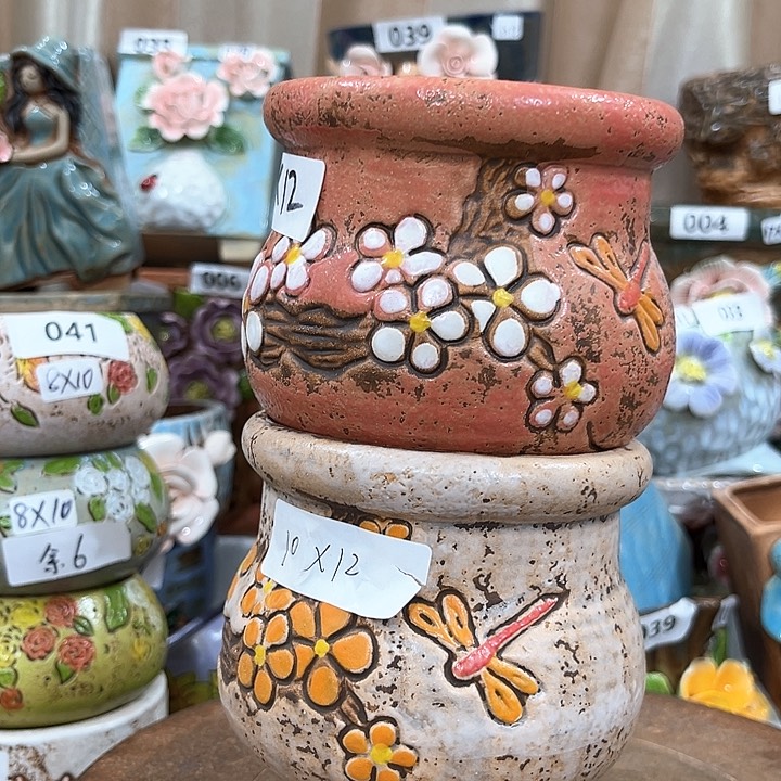 红陶粗陶多肉花盆