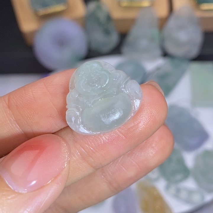 定制翡翠未镶嵌佛公