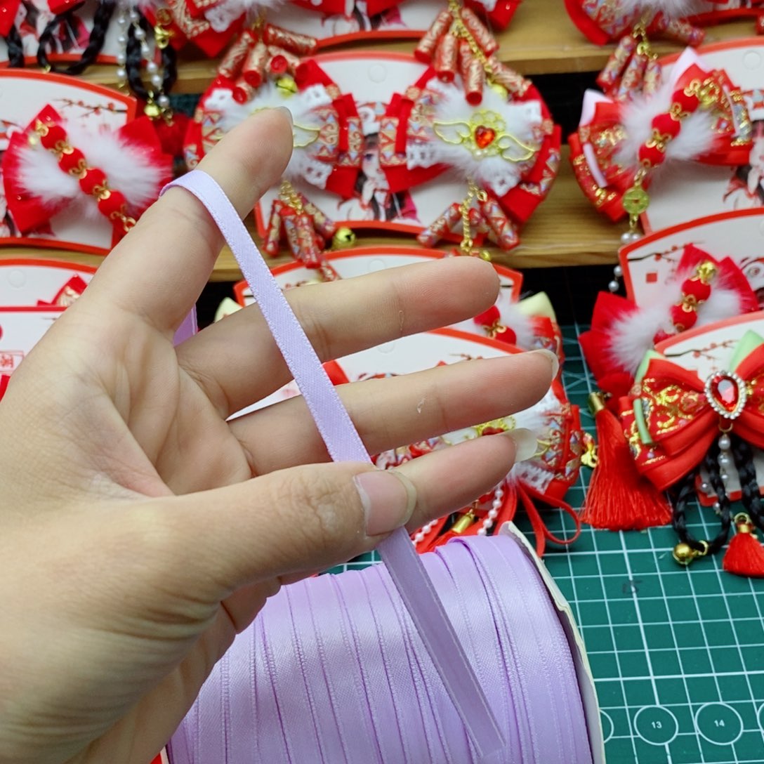 0.6棉带 紫色一盘25码