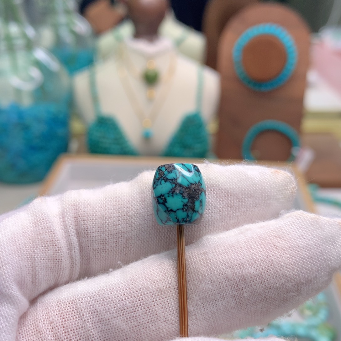 绿松石未镶嵌配饰