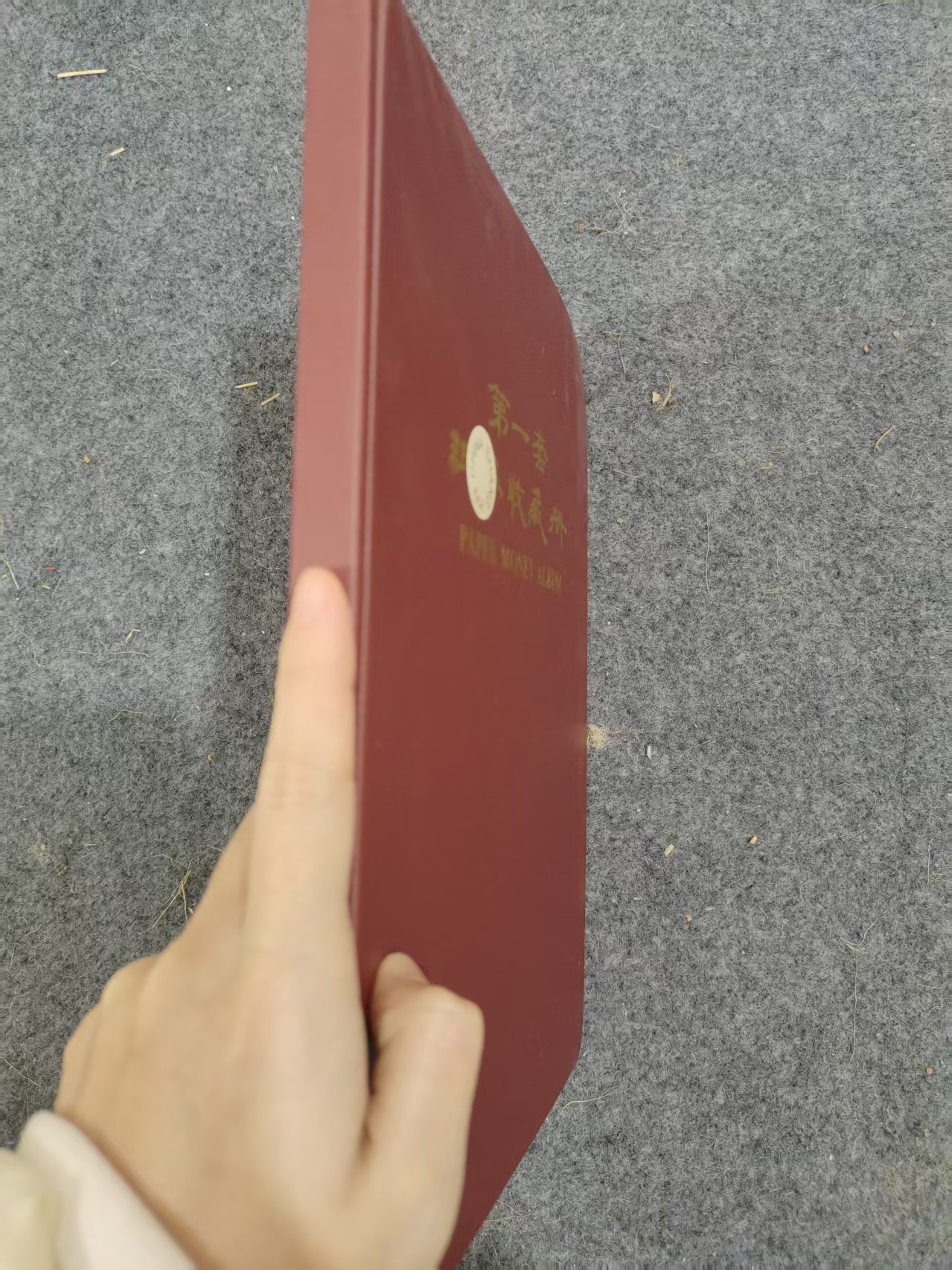 特色手工艺  红一本60张纸   复古风手工艺