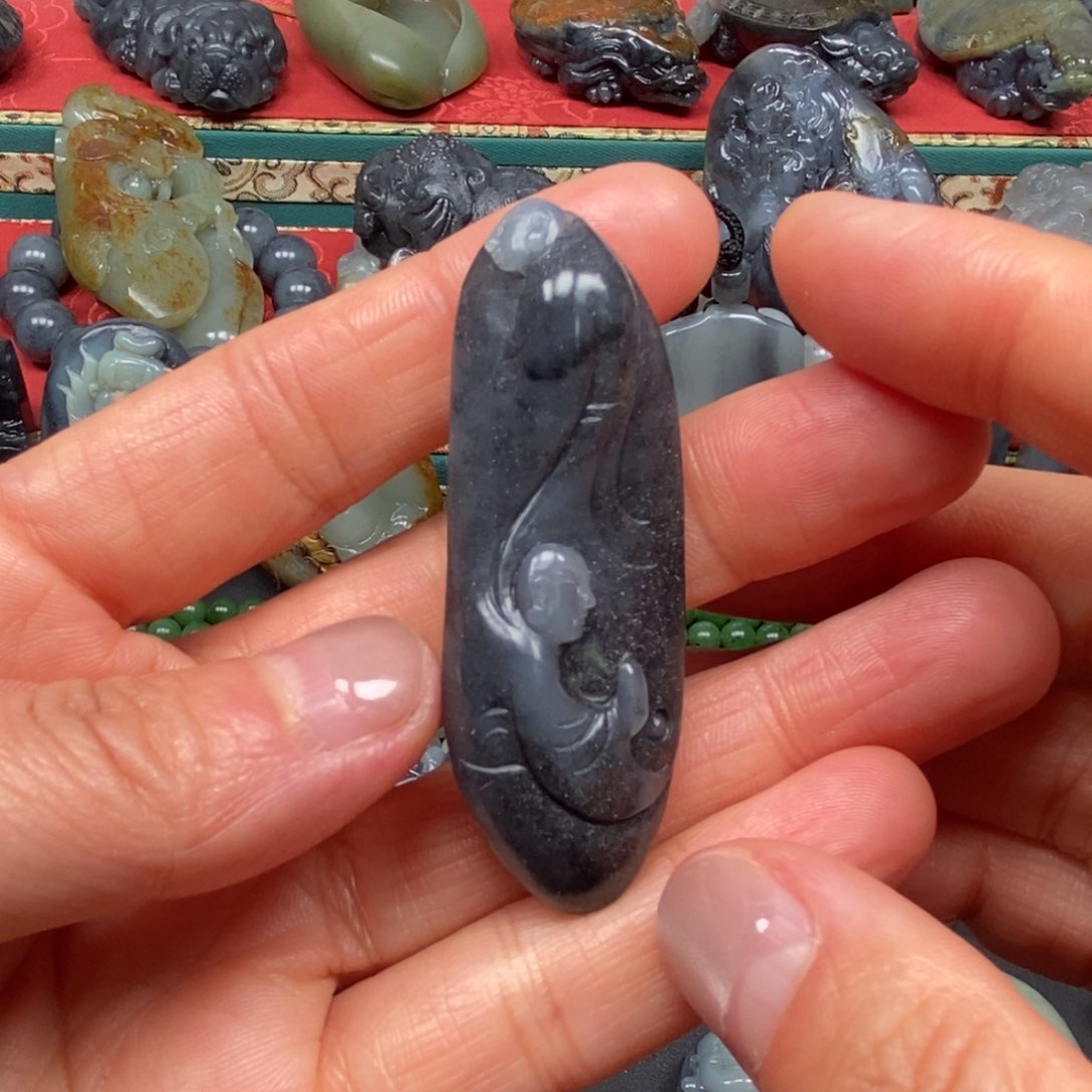 和田玉挂件未镶嵌