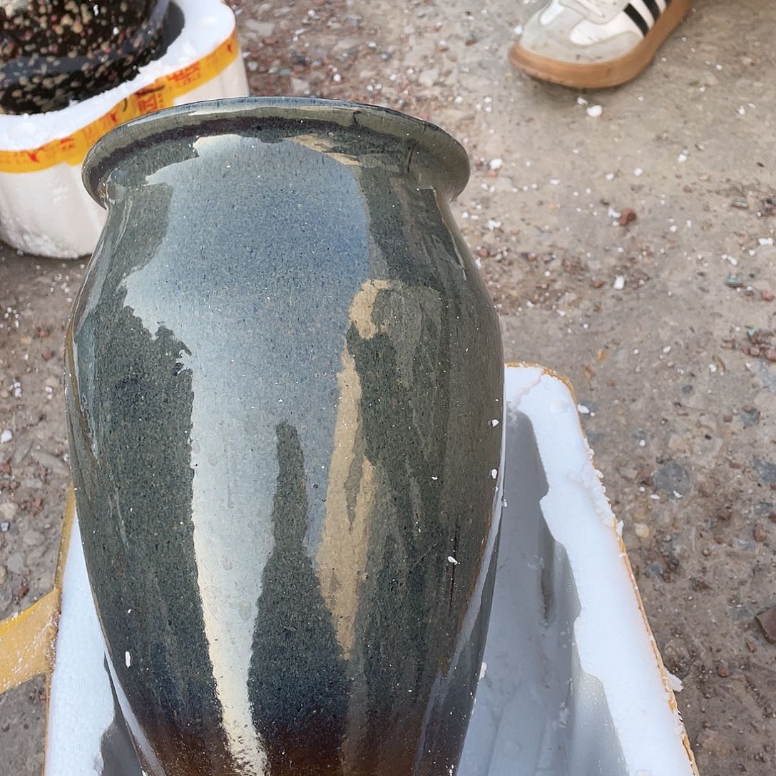 红陶宜兴紫砂花盆