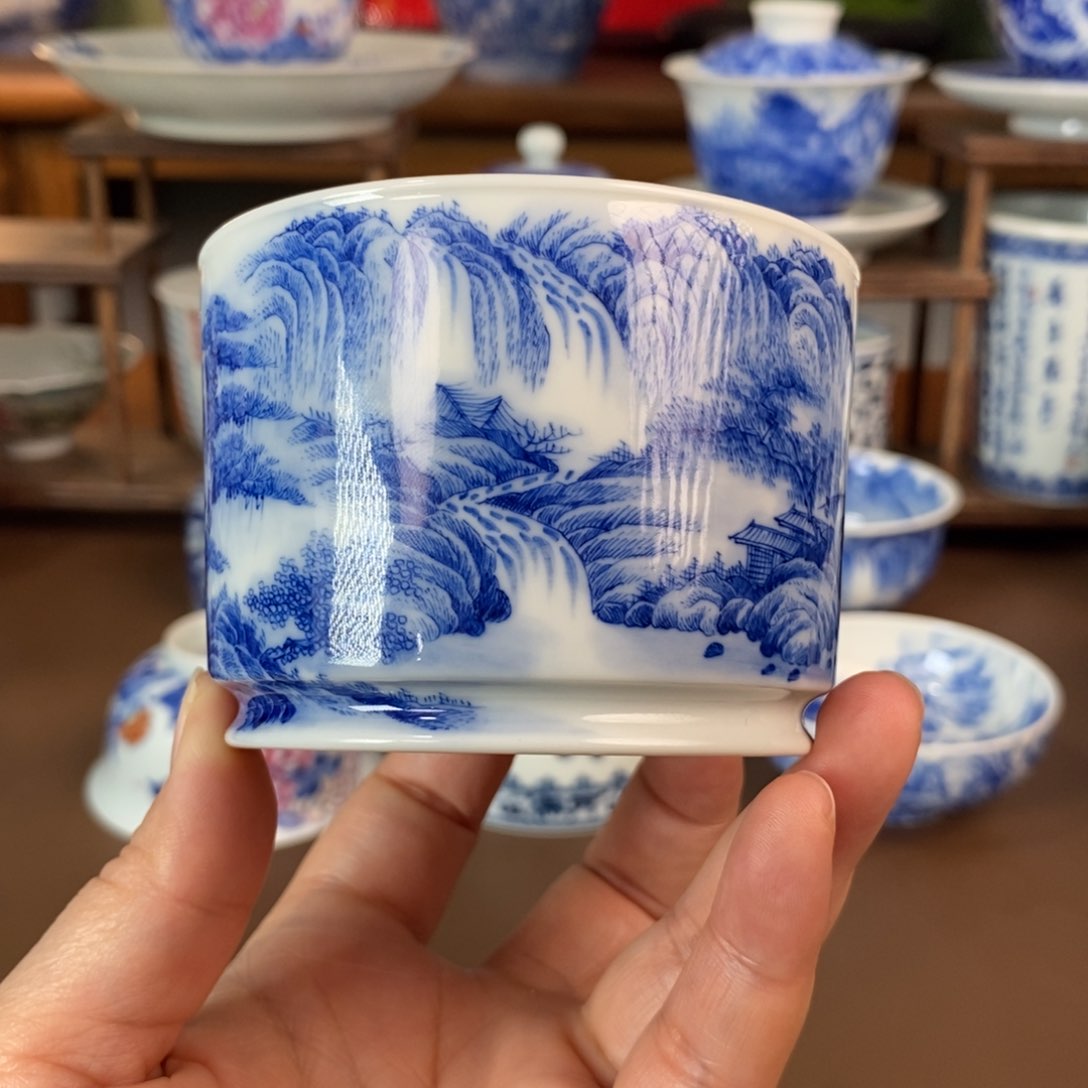 景德镇陶瓷手工手绘