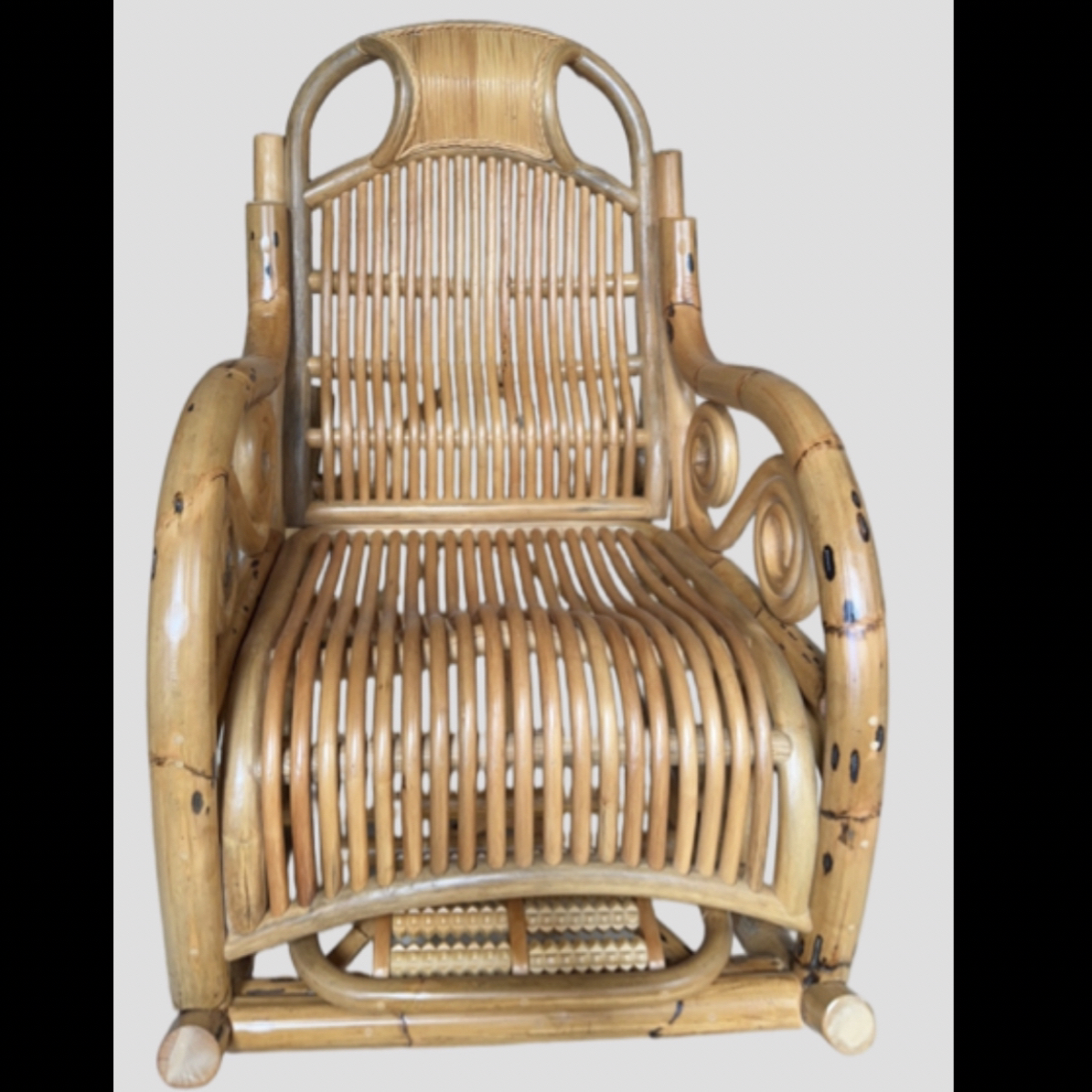 全藤老料摇椅休息躺椅客厅阳台书房卧室院子高档家用摇摇椅