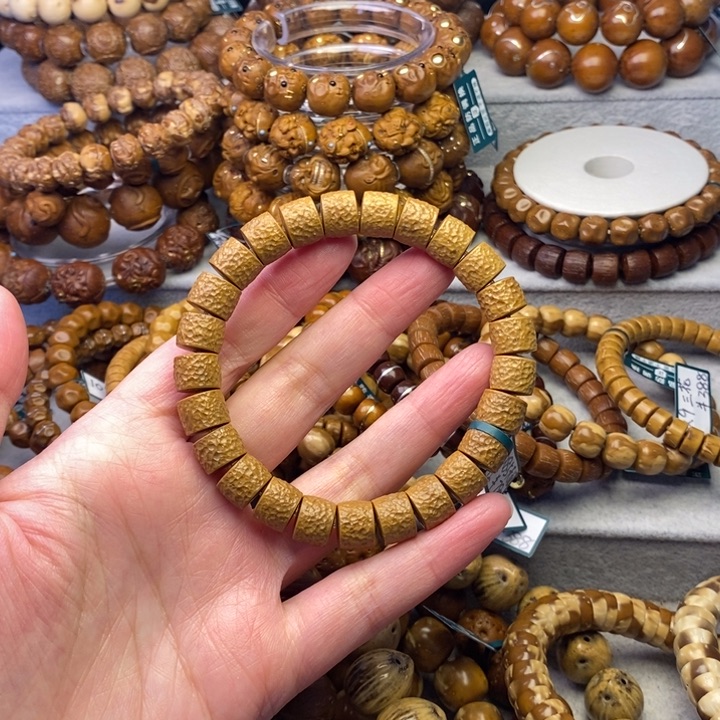 紫金鼠手串实心奶酪直切卡10.8