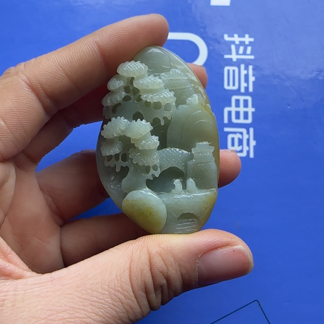 和田玉挂件未镶嵌