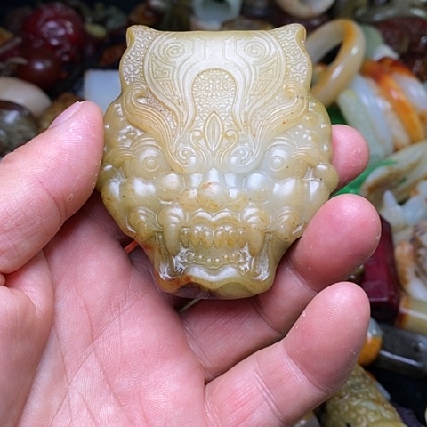 【闪购商品】和田玉未镶嵌挂件用****0