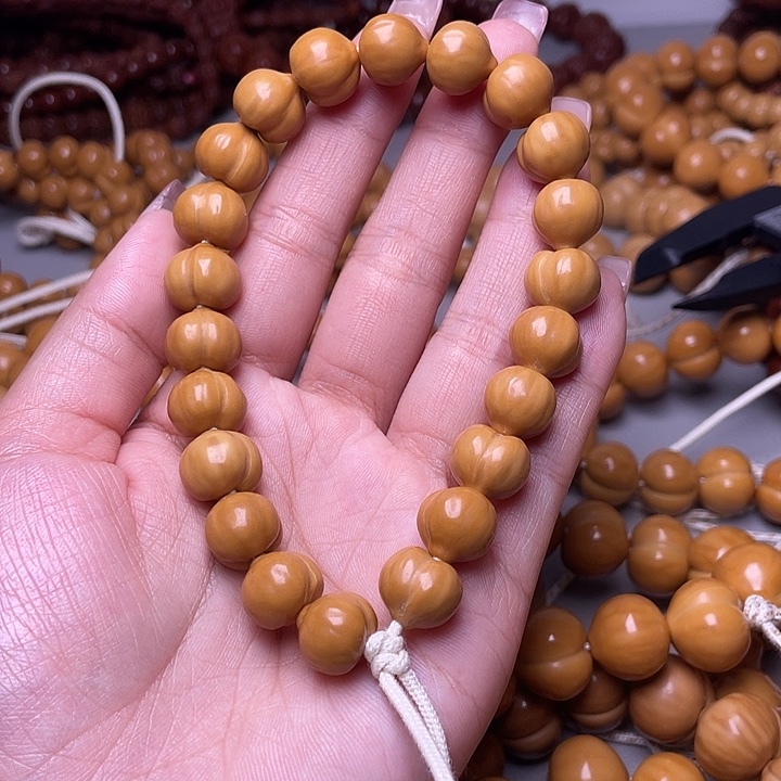 你***要手串猴头核桃12尺寸镜面柯基屁桃手持全品无暇