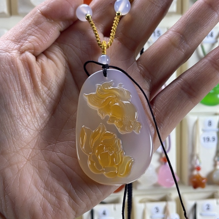 玛瑙/玉髓颈饰未镶嵌取**防
