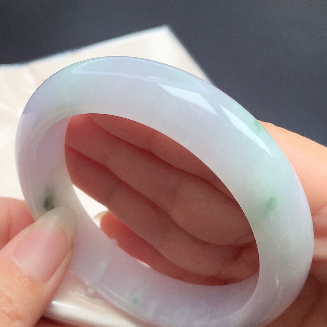 翡翠未镶嵌手镯58.8圈口