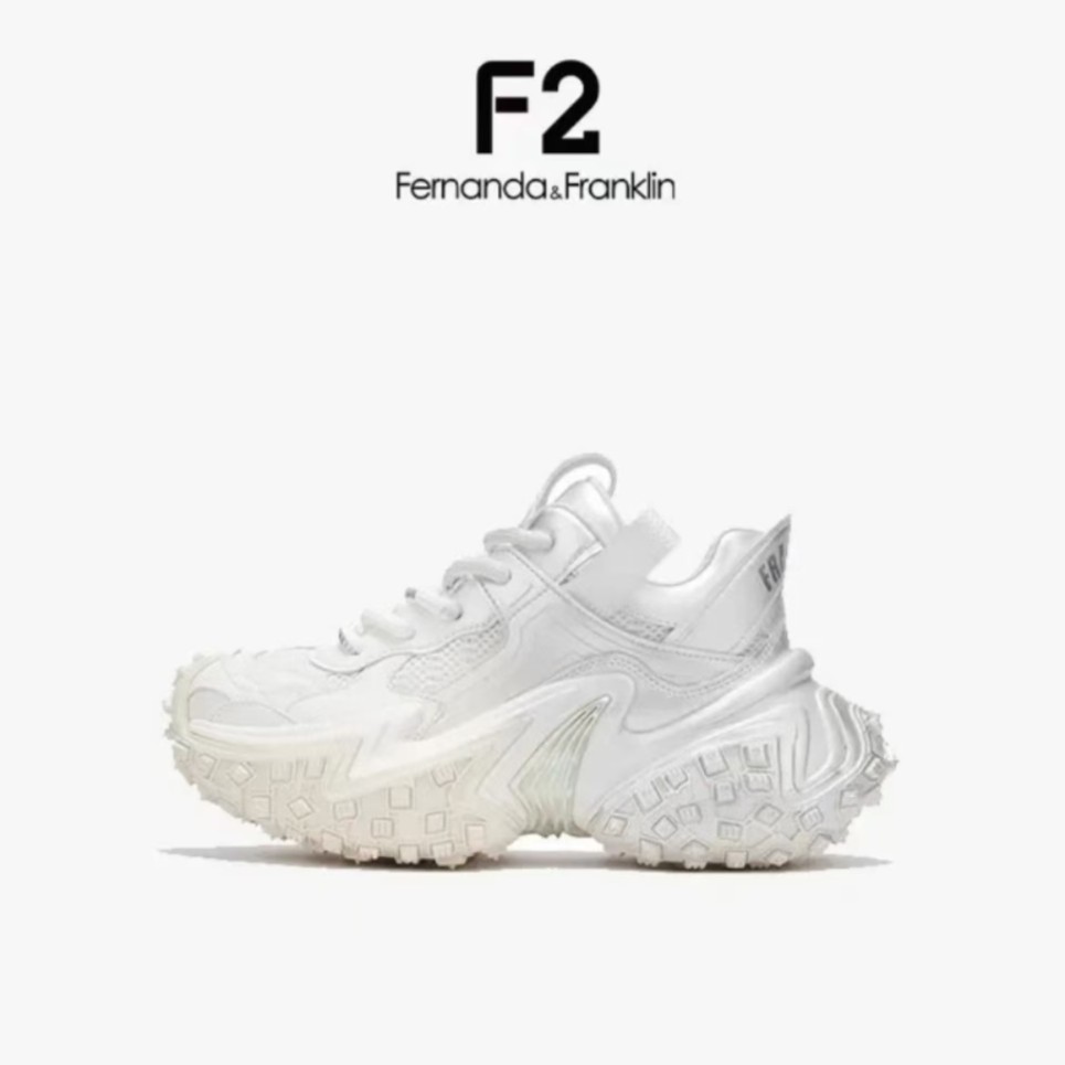 F2【嘲风】限定款情侣厚底增高个性潮酷轮胎底老爹鞋男款鞋子国潮鞋