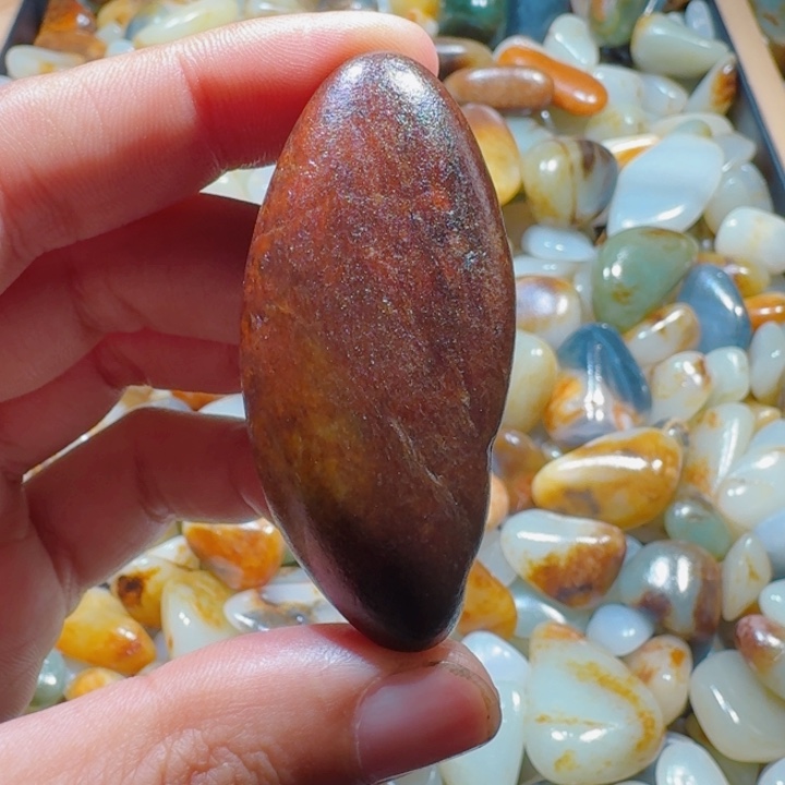 和田玉未镶嵌挂件35克