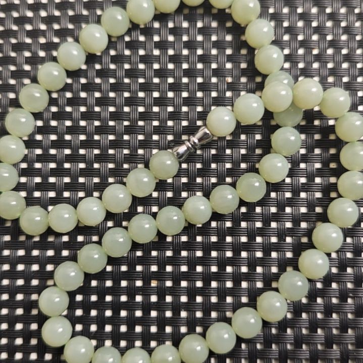 和田玉未镶嵌项链