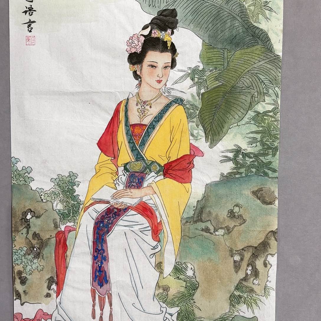 国画国画纯手绘作品请放心去藏