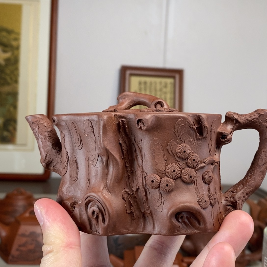 茶壶紫砂原矿泥料传统工艺制作