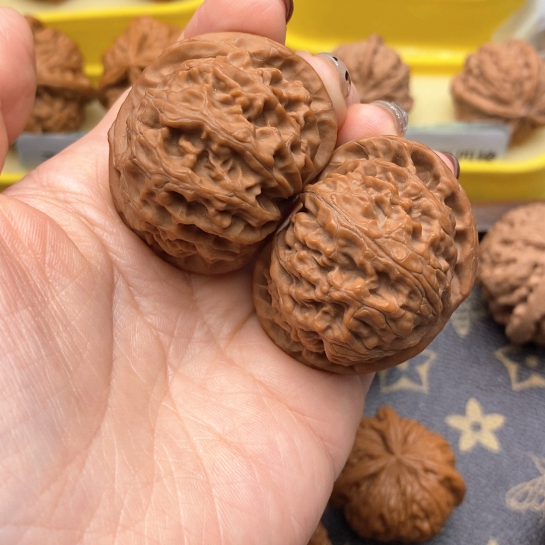 雷***神文玩核桃把件506号宫灯