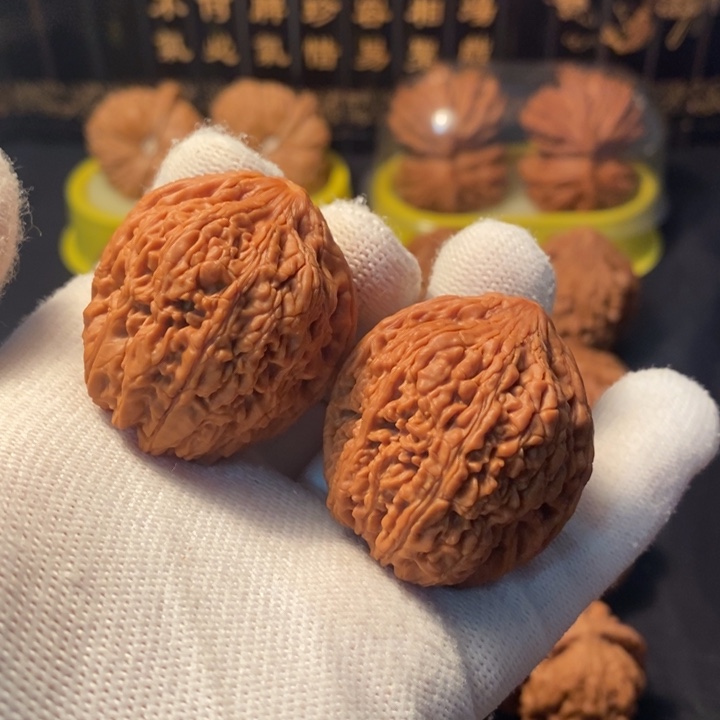 文玩核桃吊坠36蒜头