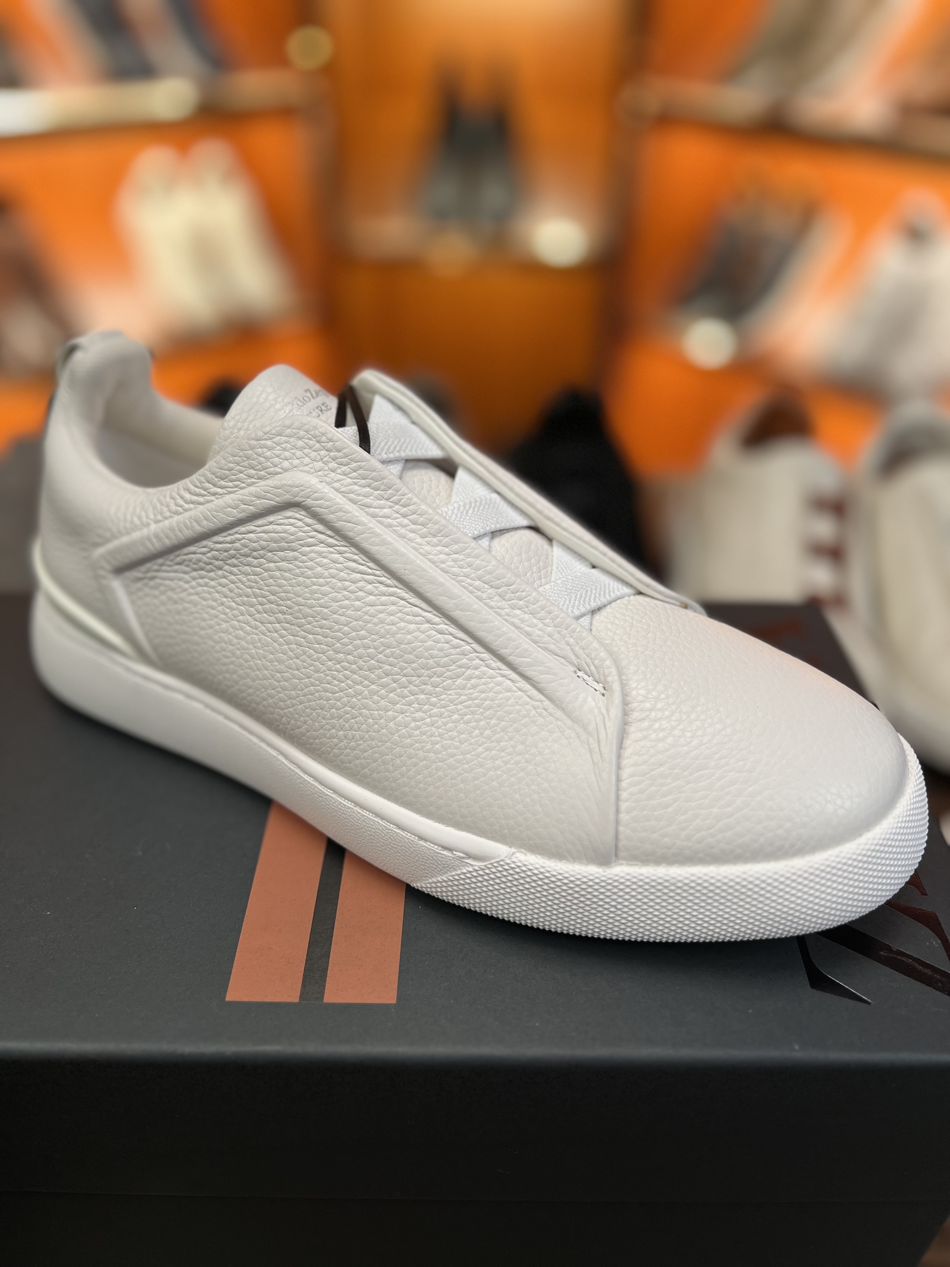 2025秋冬新款鹿皮男士休闲运动板鞋时尚一脚蹬低帮男鞋