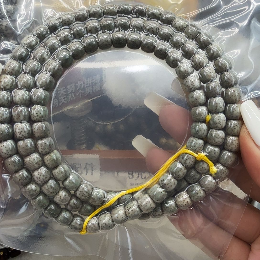 星月菩提手串10练手星月菩提87桶108