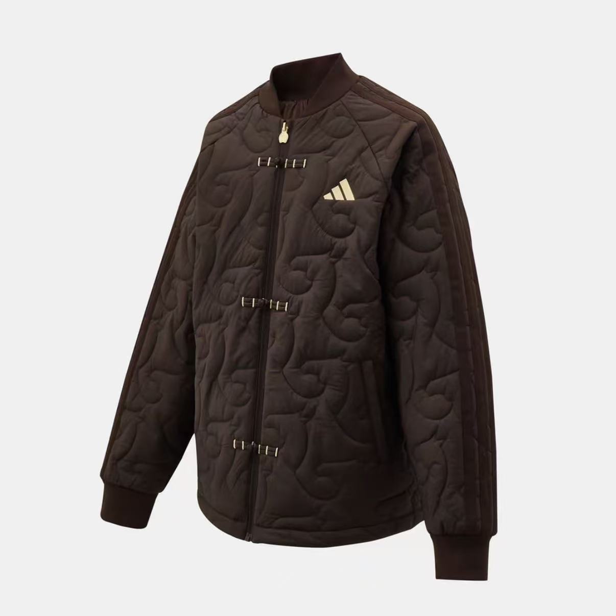 adidas/阿迪达斯儿童26年春季新款新中式运动休闲保暖外套 KV6915