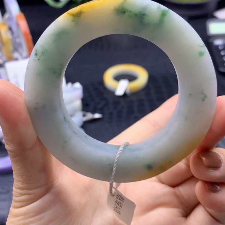 定制翡翠未镶嵌翡翠手镯51～59