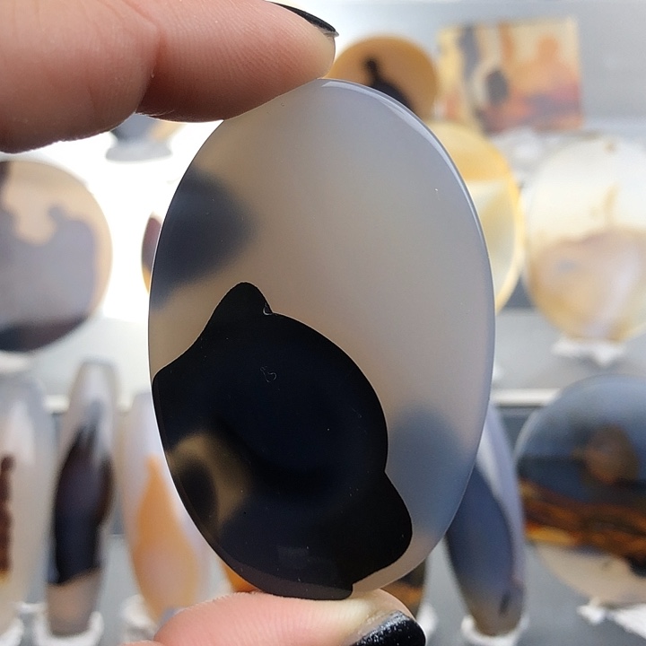 查罗石未镶嵌珠宝半成品127