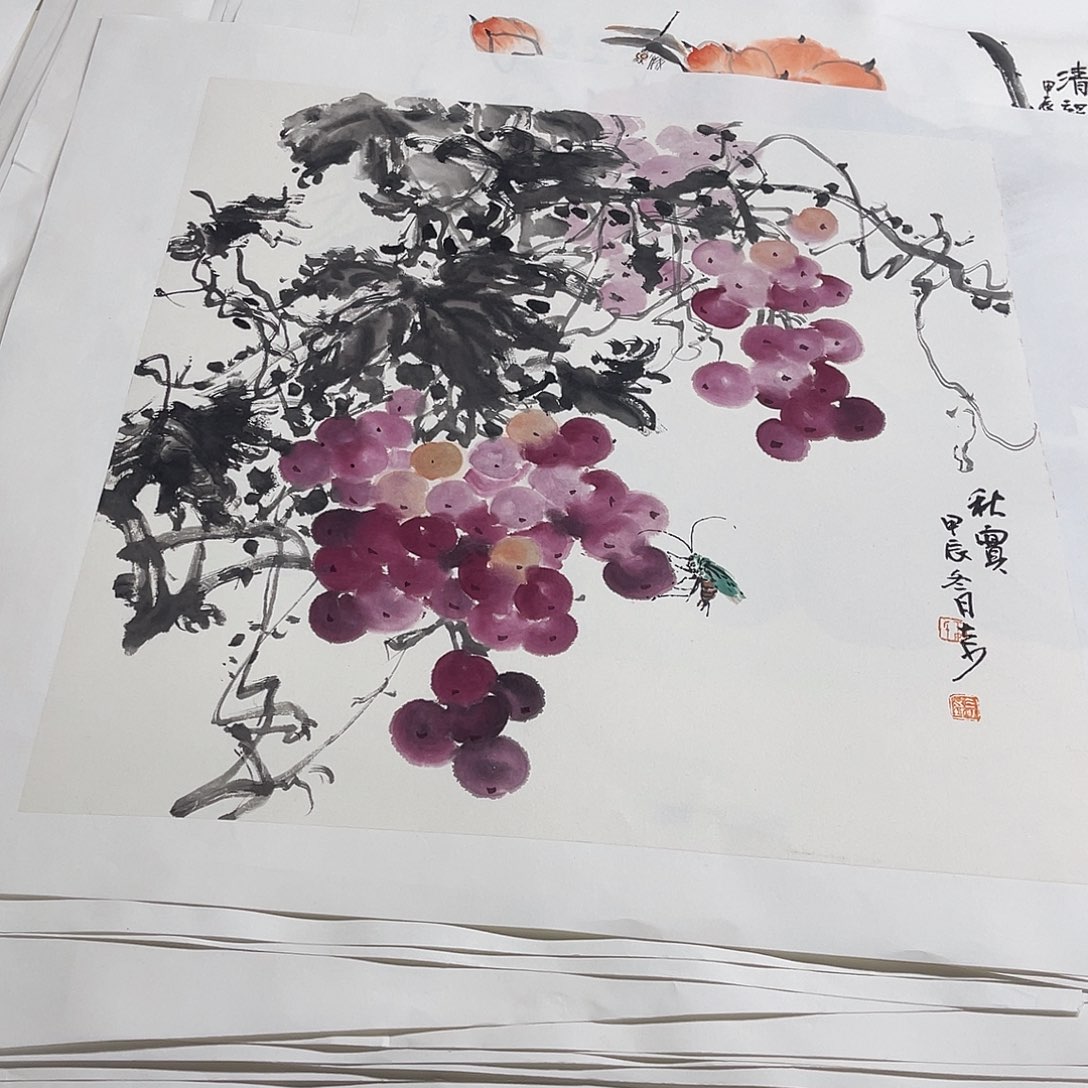 姜奇老师花鸟作品
