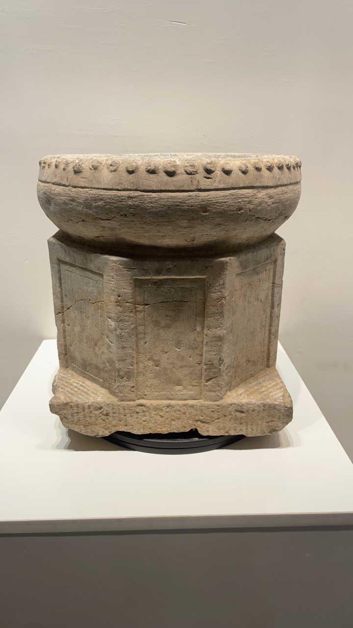 孤品庭院落地柱顶石摆件