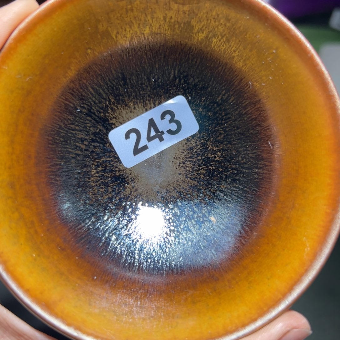 茶盏全手工原矿原釉建盏