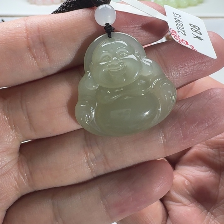 和田玉颈饰未镶嵌13