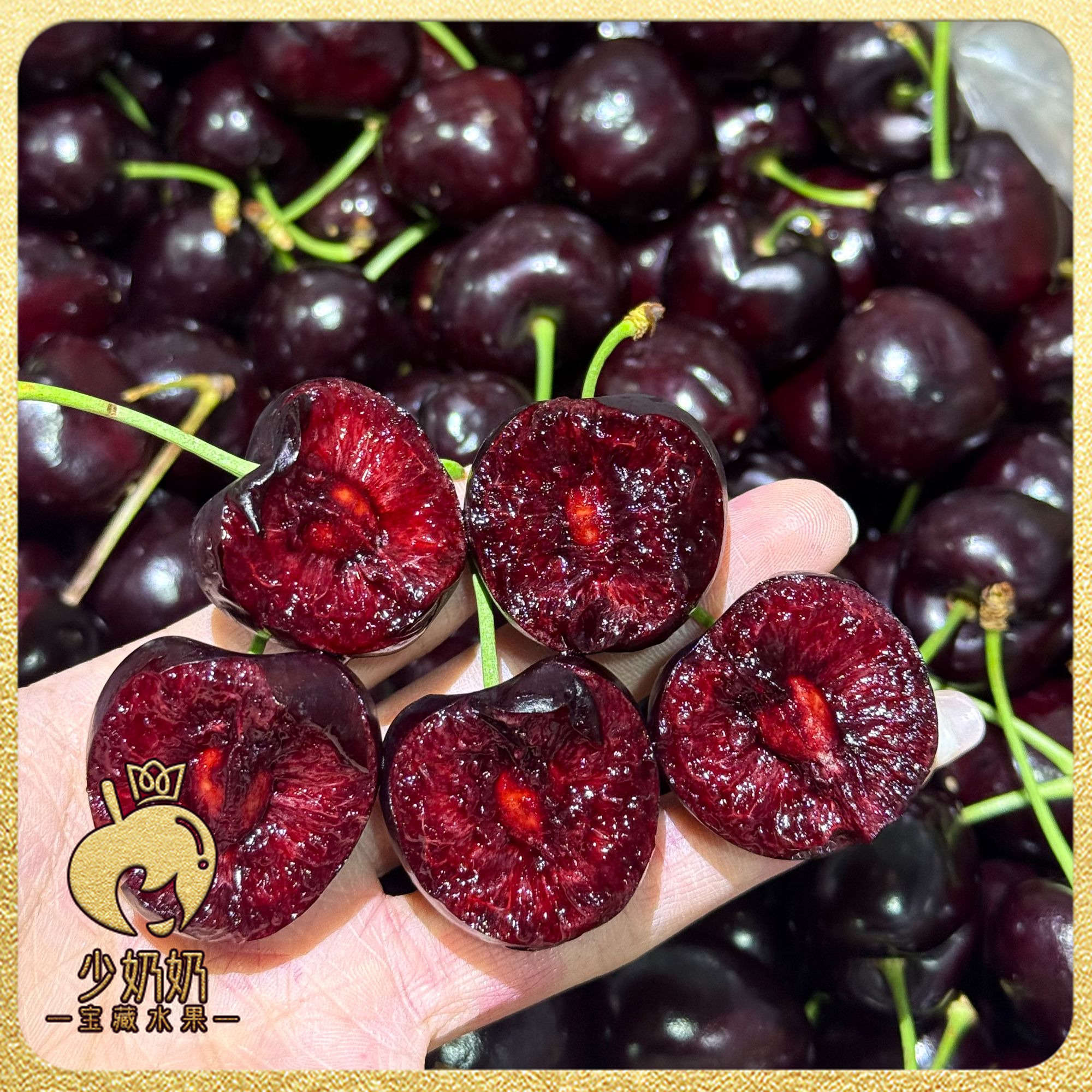 【2JD】智利海运桑提娜车厘子 1.8-5斤装 内附果径卡