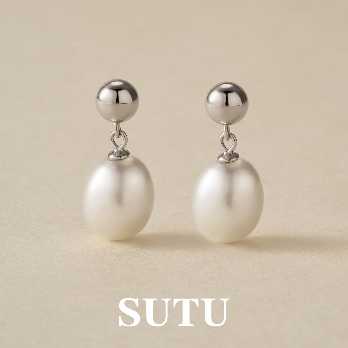 925银仿珍珠耳饰 简约气质复古耳饰小众轻奢高级耳环配饰女优雅