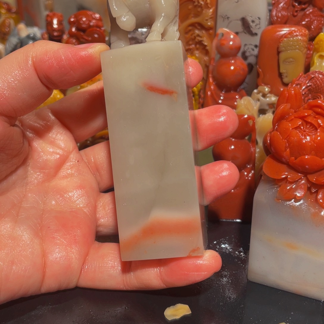 寿山石印石精美寿山