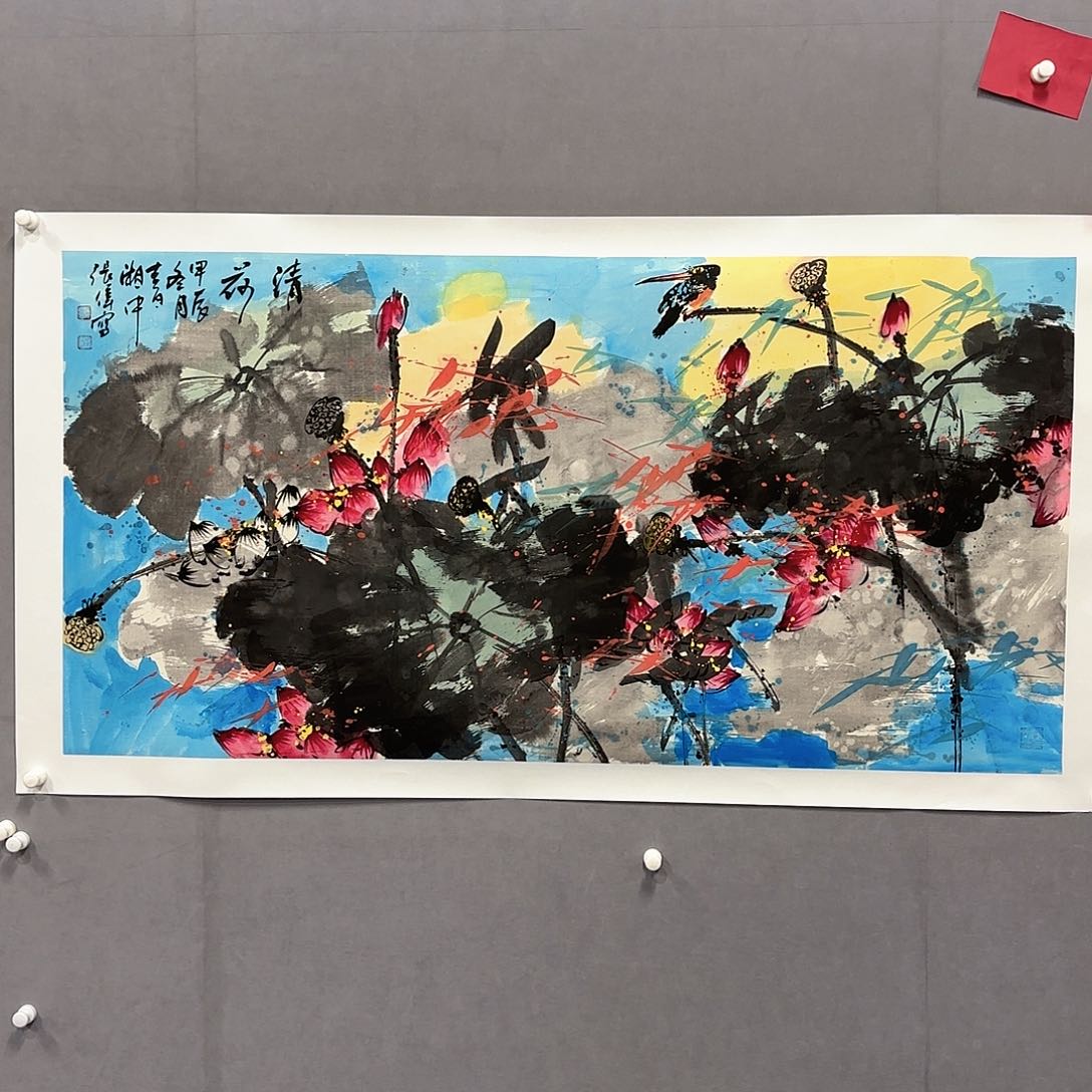 国画国画纯手绘作品请放心去藏
