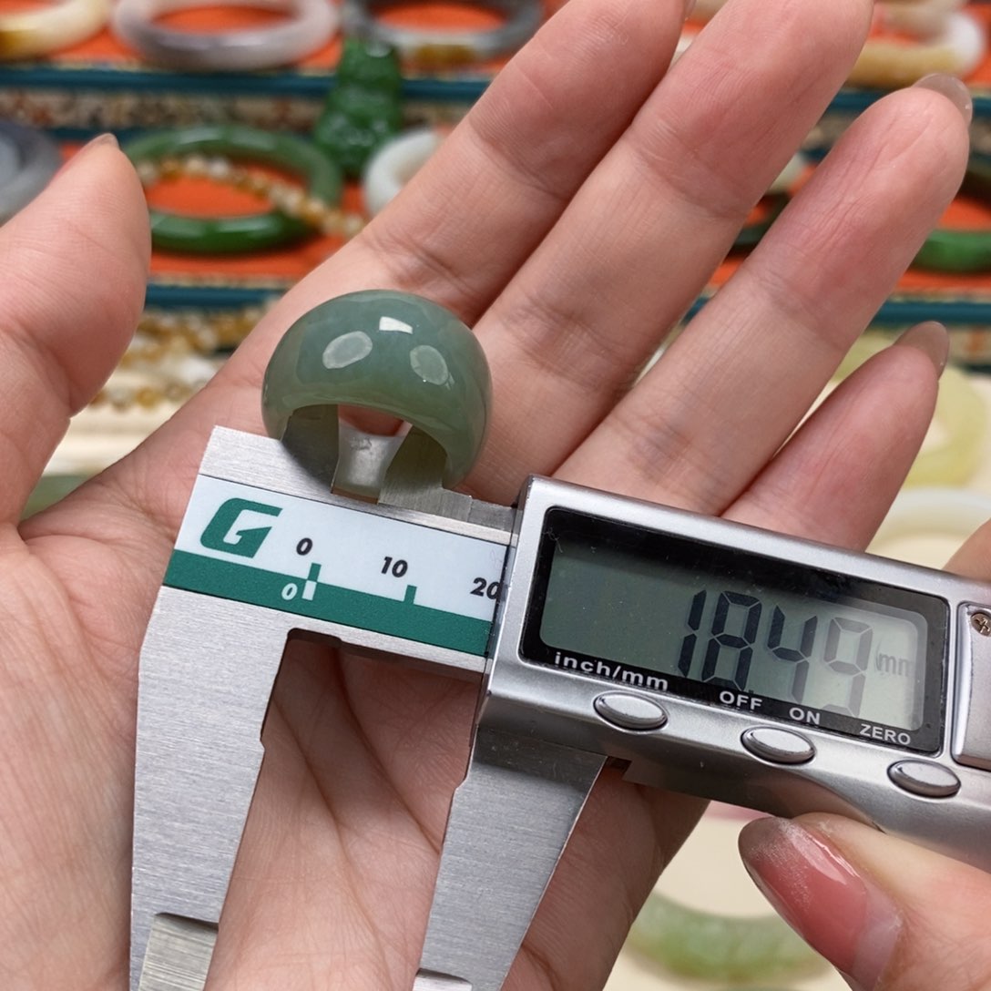 和田玉戒指18.5未镶嵌