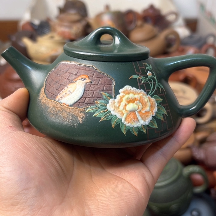 紫砂茶壶紫砂壶壶身磕碰