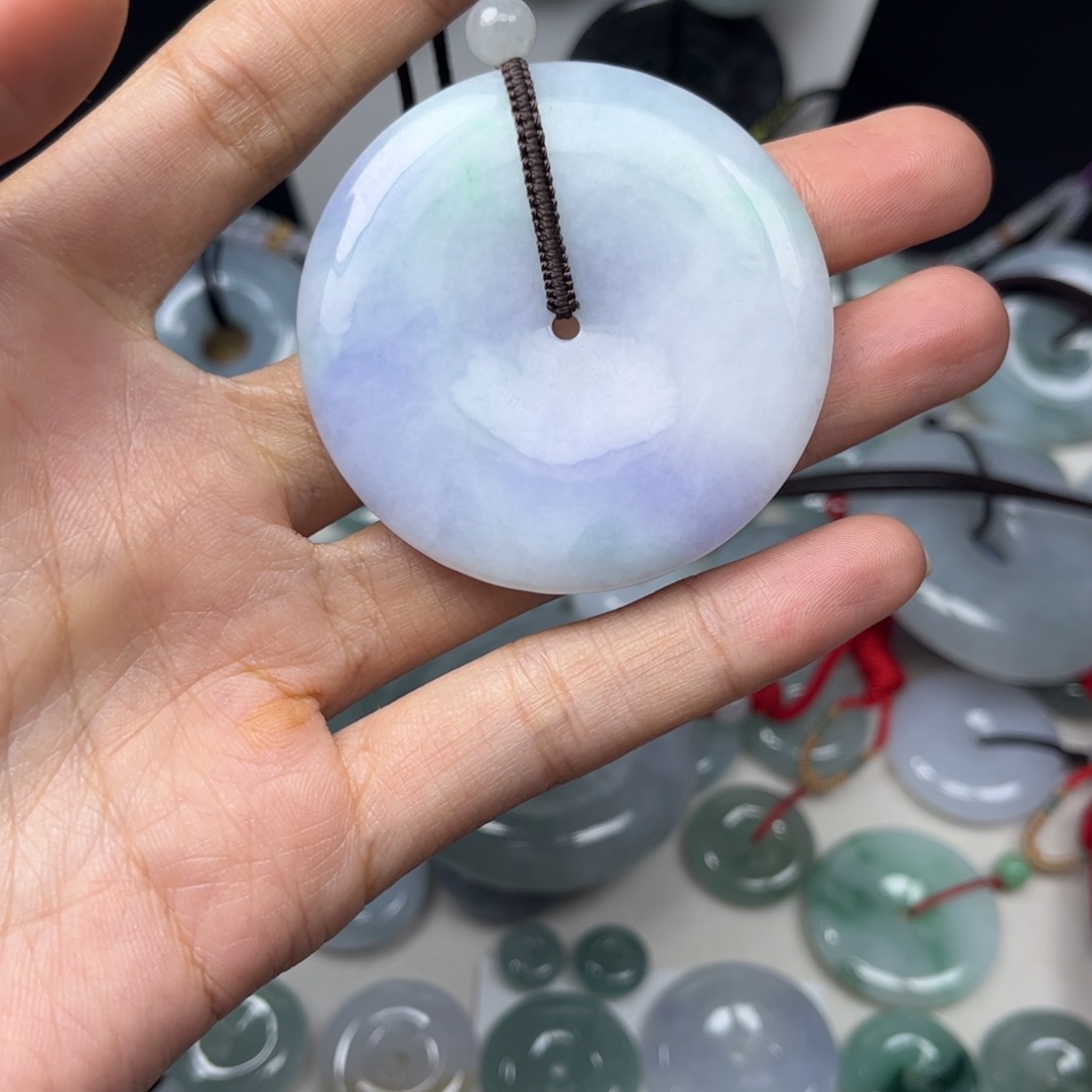 霄****翡翠未镶嵌颈饰天然翡翠Ａ货