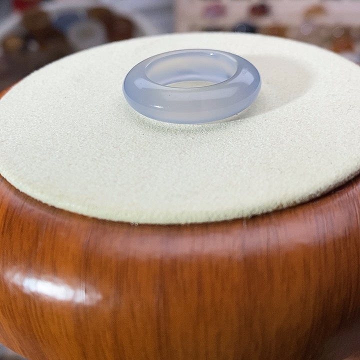 玛瑙/玉髓未镶嵌戒指B 17不退换港13内径16.6