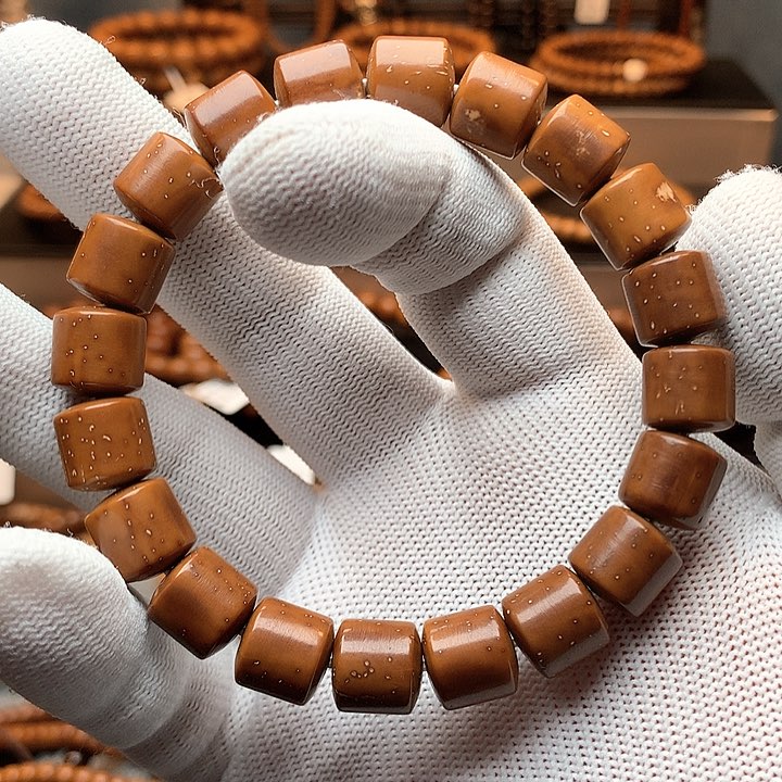 紫金鼠手串11×11直切单圈